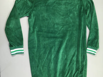 Robe m.l velours vert