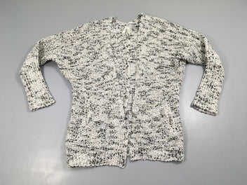 Gilet gris chiné