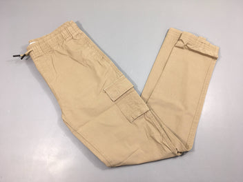 Pantalon cargo jogger beige