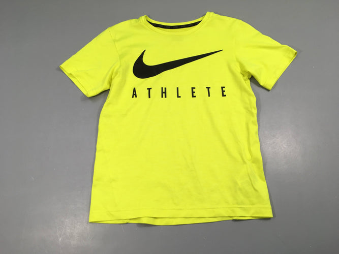 T-shirt m.c jaune néon Dri-fit, moins cher chez Petit Kiwi