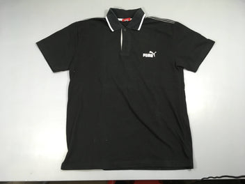 Polo m.c noir/blanc Puma