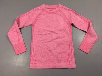 T-shirt m.l de sport rose chiné Kaytan