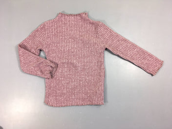 Sous-pull parme côtelé taille estimée