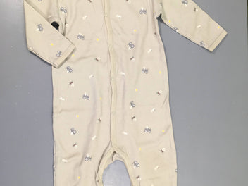 Pyjama jersey gris moutons