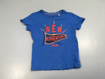 T-shirt m.c bleu adventure