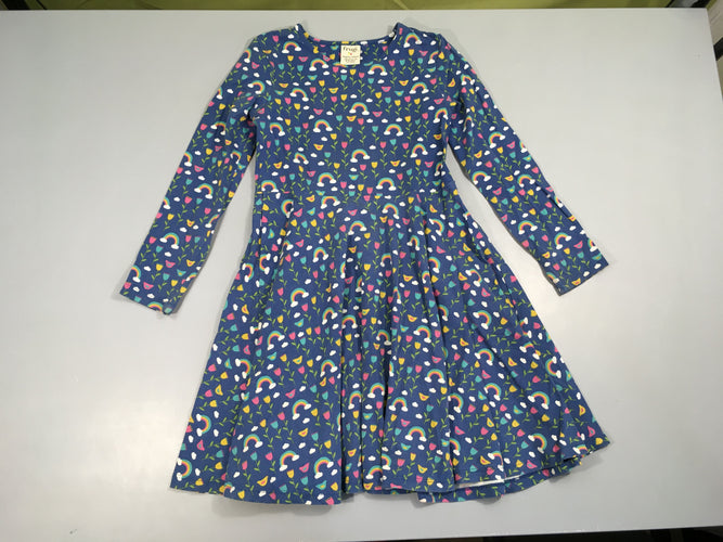 Robe m.l molleton arc-en-ciel, moins cher chez Petit Kiwi