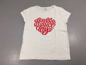 T-shirt m.c blanc Have a nice day