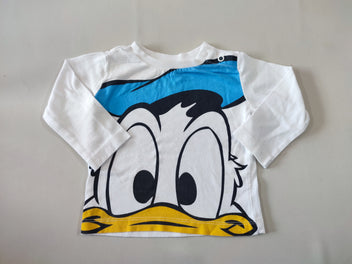 T-shirt m.l blanc Donald