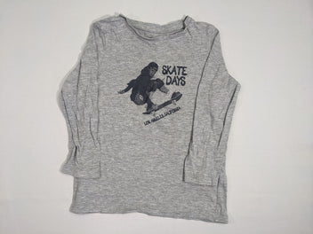 T-shirt m.l gris Skate days