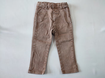 Pantalon chino brun clair (légèrement délavé)