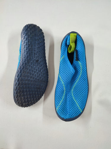 Chaussures d'eau bleues et vertes, 28-29, moins cher chez Petit Kiwi