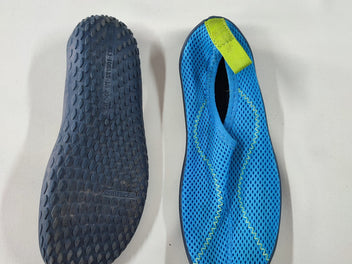 Chaussures d'eau bleues et vertes, 32-33