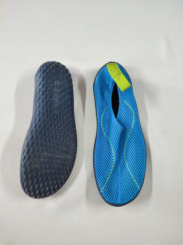 Chaussures d'eau bleues et vertes, 32-33, moins cher chez Petit Kiwi