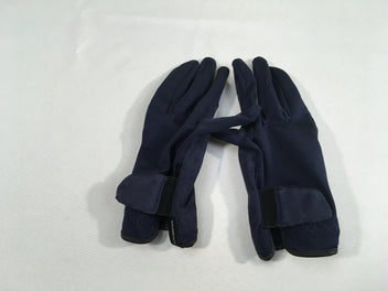 Paire de gants bleu Fouganza