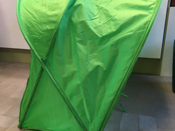 Tente pour lit verte, SUFFLETT