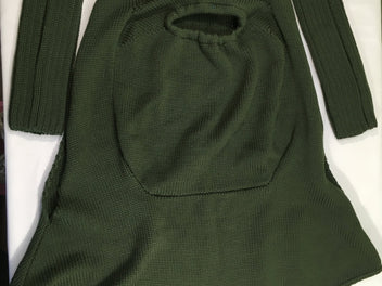 Poncho de portage vert avec manches, 100% laine vierge, Mamaponcho - 130€ neuf https://couchelavable.eu/boutique/fr/tout-pour-la-maman/3660-poncho-de-portage-mamalila-bordeau-2900100029247.hT-shirt m.l