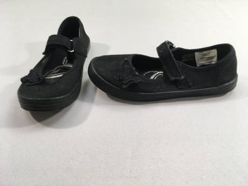 Sandales textiles noires, 32