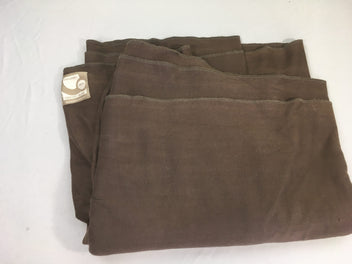 Echarpe de portage brune organic tricot-slen