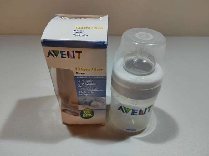 NEUF biberon AVENT anti-coliques 125ml, moins cher chez Petit Kiwi