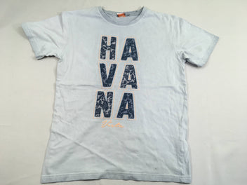 T-shirt m.c bleu Havana, petite tache dans le bas