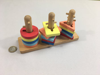Puzzle en bois 3D d'assemblage