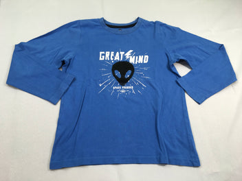 T-shirt m.l bleu great mind sequins