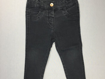 Pantalon jean noir (élasthane)