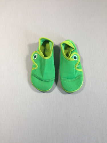 Tribord - chaussures d'eau toile vert (26-27), moins cher chez Petit Kiwi