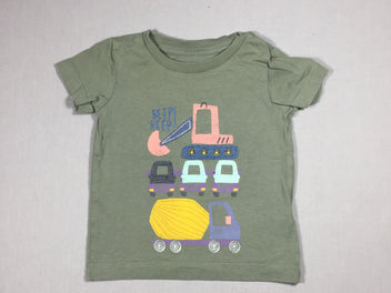 T-shirt m.c vert - tractopelle