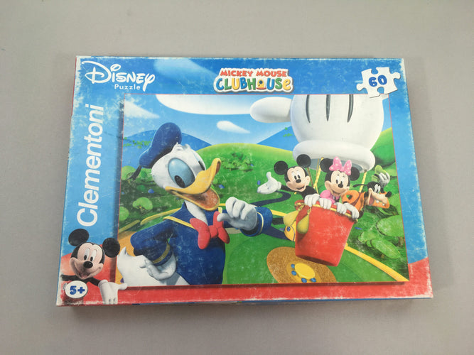 Puzzle Mickey, 60pcs, moins cher chez Petit Kiwi
