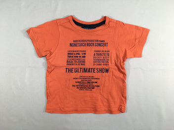 T-shirt m.c orange Rock