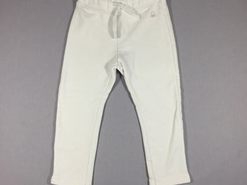 Pantalon molleton blanc