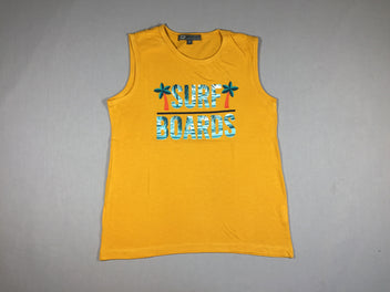 T-shirt s.m jaune palmiers