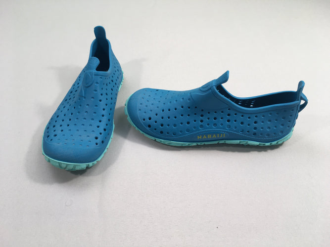 Chaussures d'eau bleue Nabaiji 29-30, moins cher chez Petit Kiwi