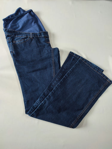 Jeans de grossesse bleu, CalinKalin, moins cher chez Petit Kiwi