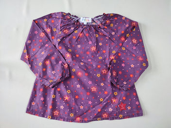 Blouse m.l mauve étoiles