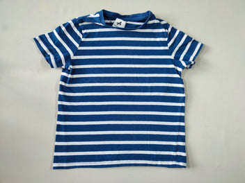 T-shirt m.c rayé bleu/blanc