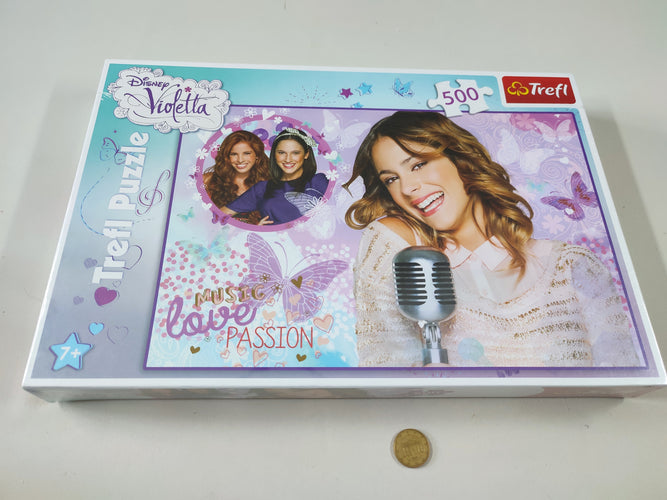 NEUF! Puzzle Violetta 500pcs 7+ - Sous blister, moins cher chez Petit Kiwi
