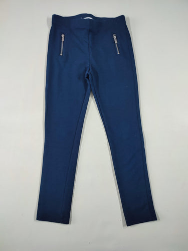 Legging bleu marine poches zippées, LFT, moins cher chez Petit Kiwi