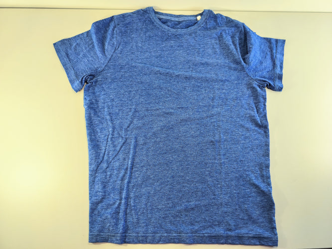 T-shirt m.c bleu flammé, moins cher chez Petit Kiwi