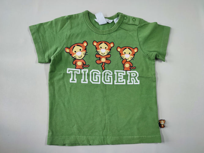 T-shirt m.c vert Tigrou "Tigger", moins cher chez Petit Kiwi