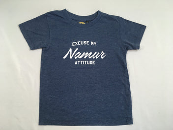 T-shirt m.c bleu chiné Namur