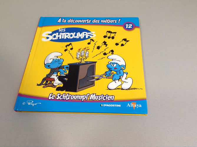 A la découverte des métiers! Le schoumpf musicien 12, moins cher chez Petit Kiwi