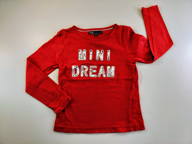 T-shirt m.l rose "mini dream", moins cher chez Petit Kiwi