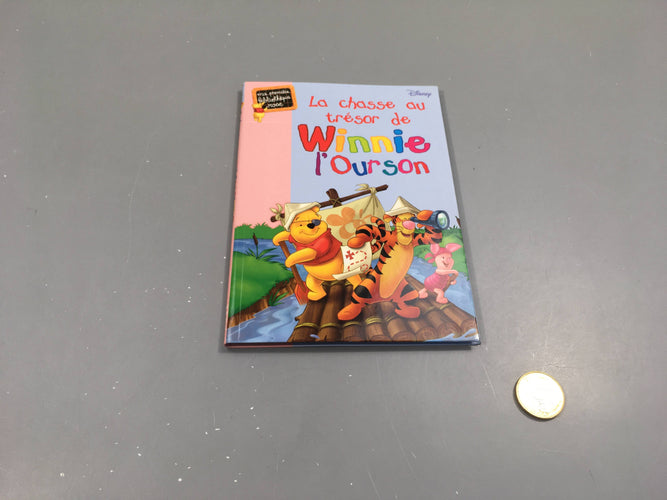 La chasse au trésor de Winnie l'ourson-Bibliothèque rose, moins cher chez Petit Kiwi