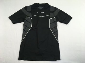T-shirt m.c de sport noir Kipsta