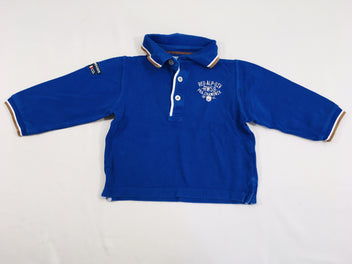 Polo ml bleu RW59