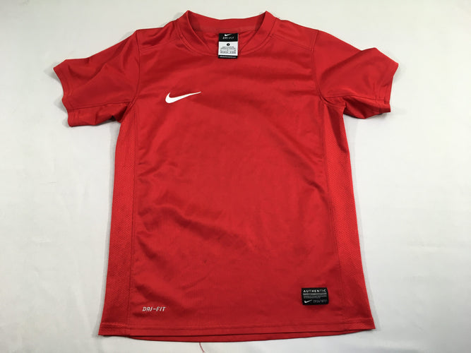 T-shirt m.c de sport rouge Nike-Petite tache, moins cher chez Petit Kiwi