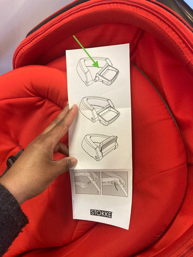 Poussette Duo Stokke Xplory rouge avec Siège auto iZi Sleep BeSafe, moins cher chez Petit Kiwi