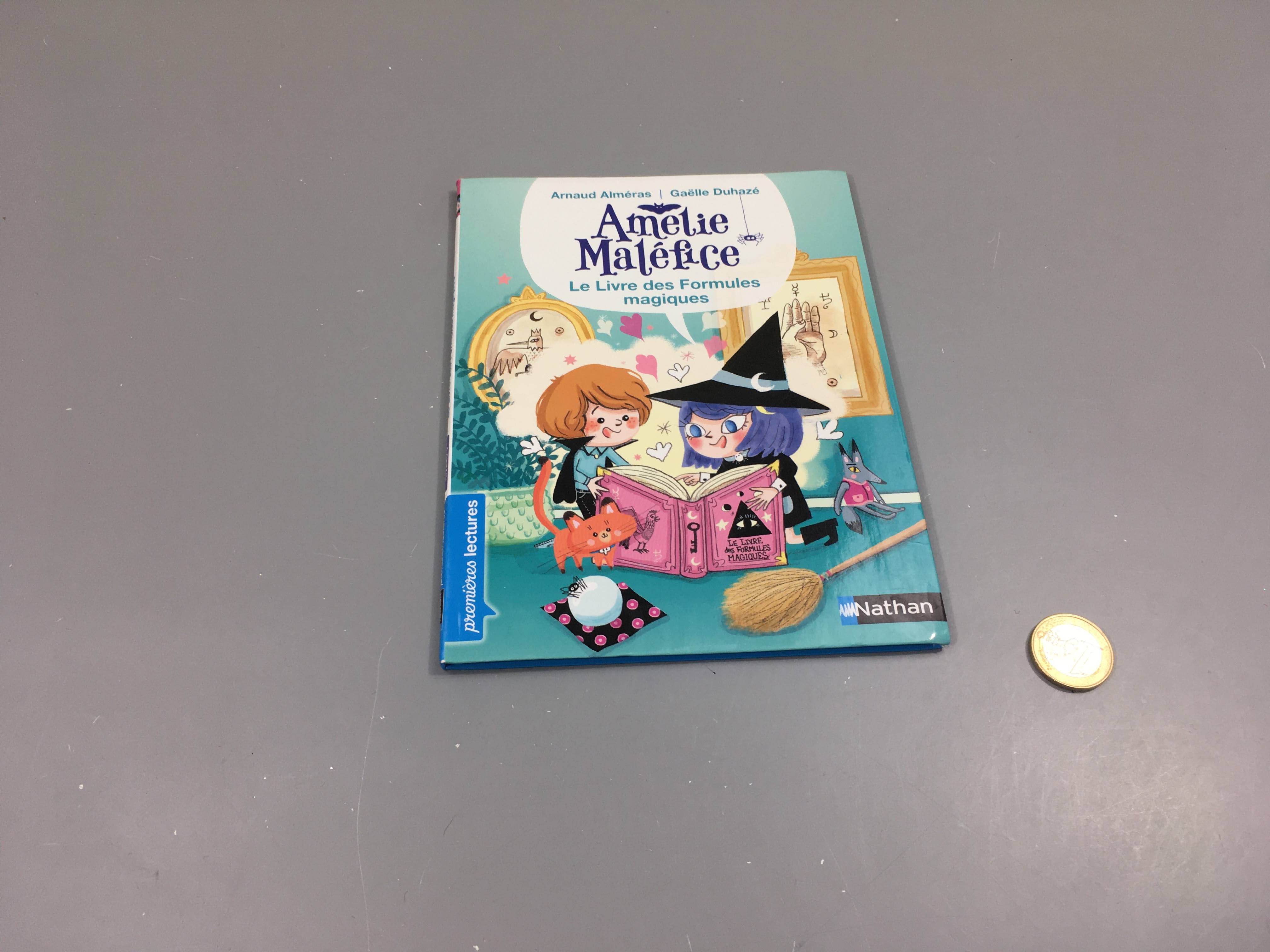 Amélie Maléfice-Le livre des formules magiques-Premières lectures